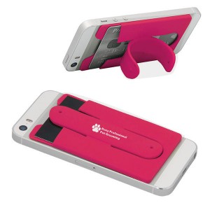 silicone wallet with Stand