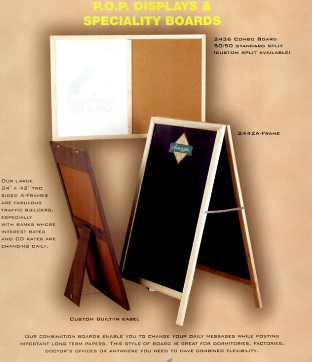 Custom Dry Erase Boards Promotional Items for Displays