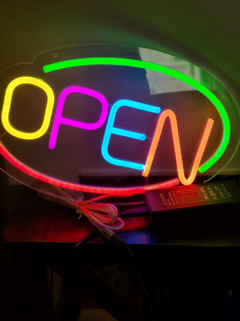 Custom Neon Open Signs for your Business